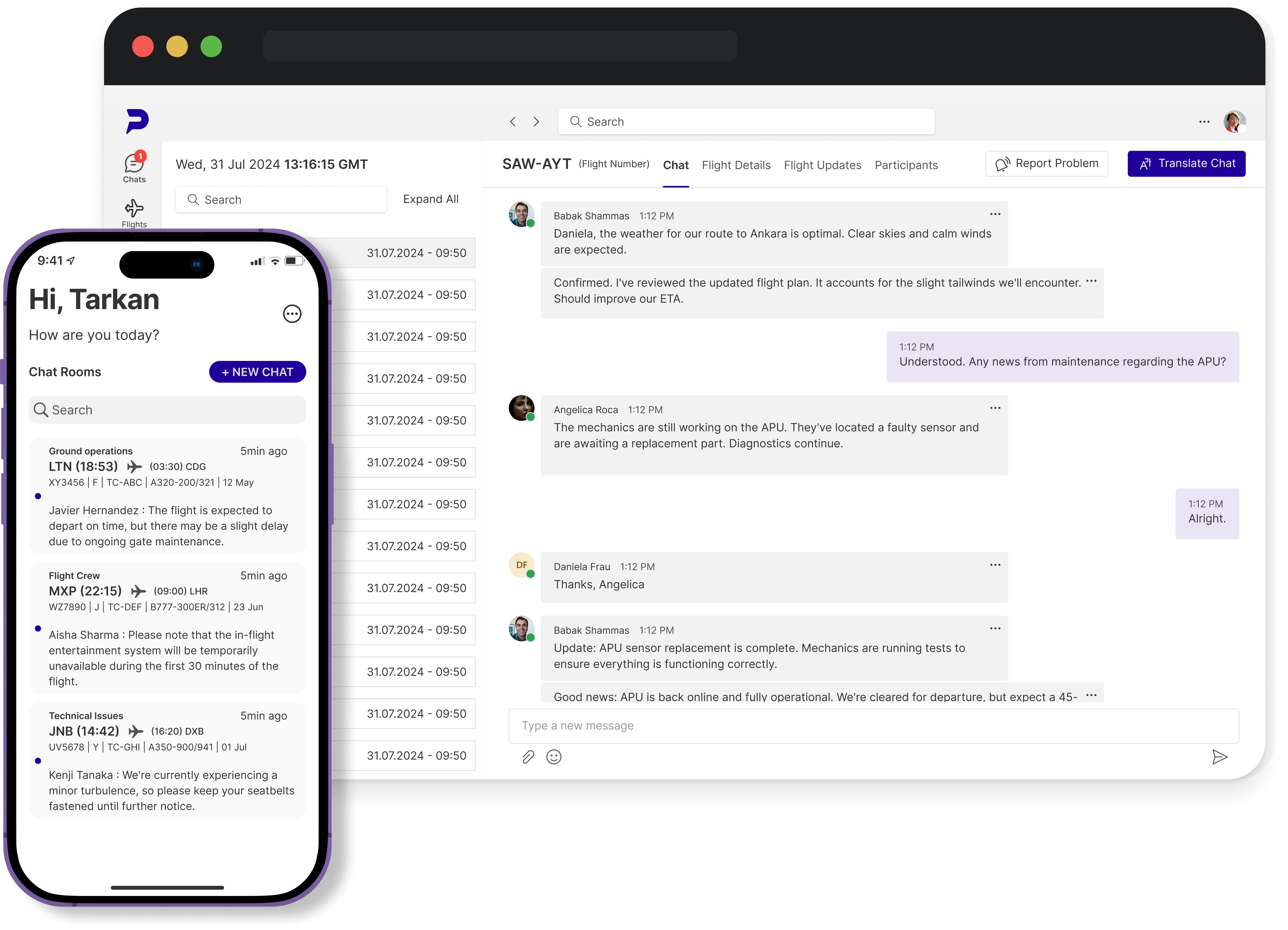 CTM Smart Assistant Interface