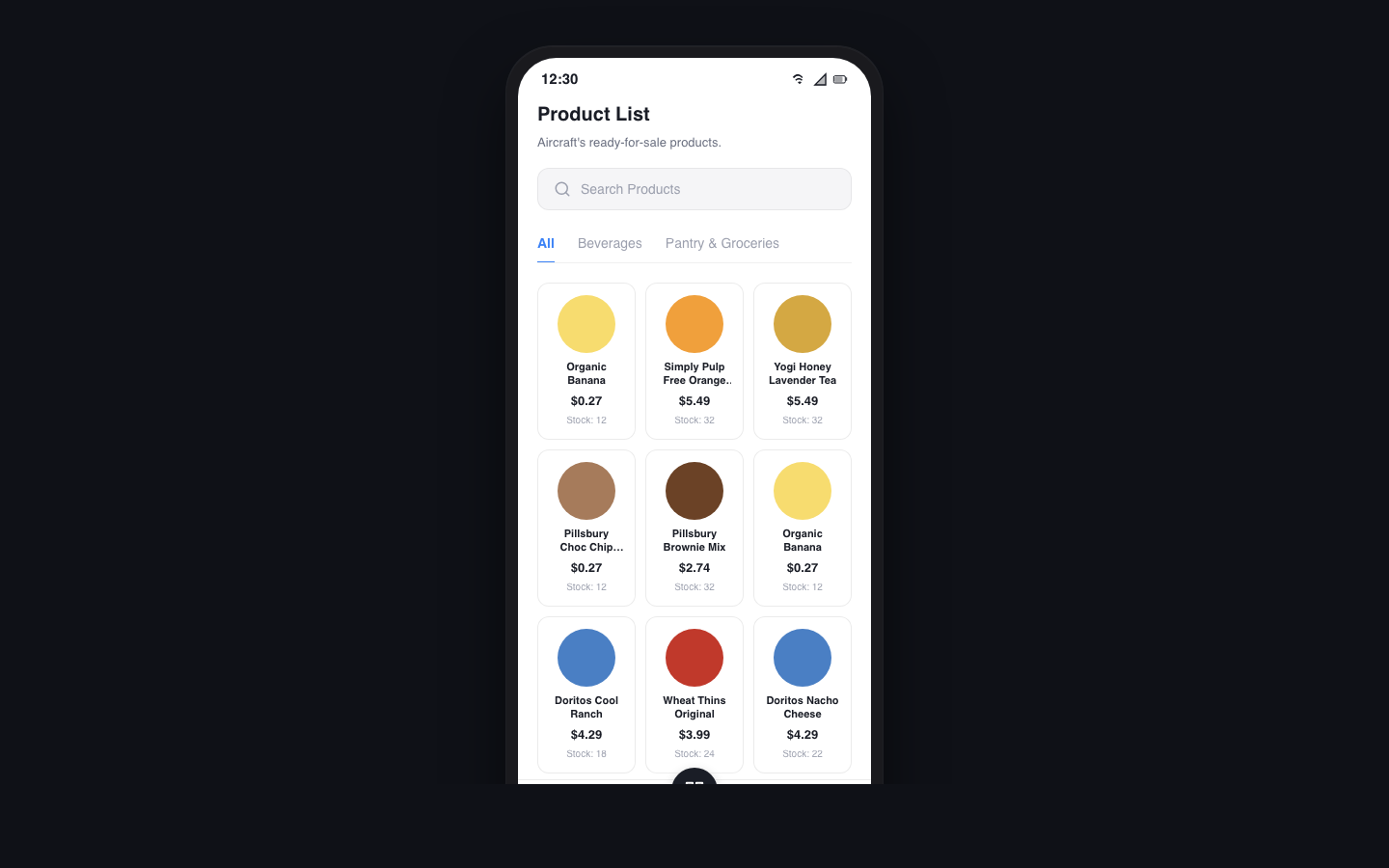 Inflight Services — Android POS 6