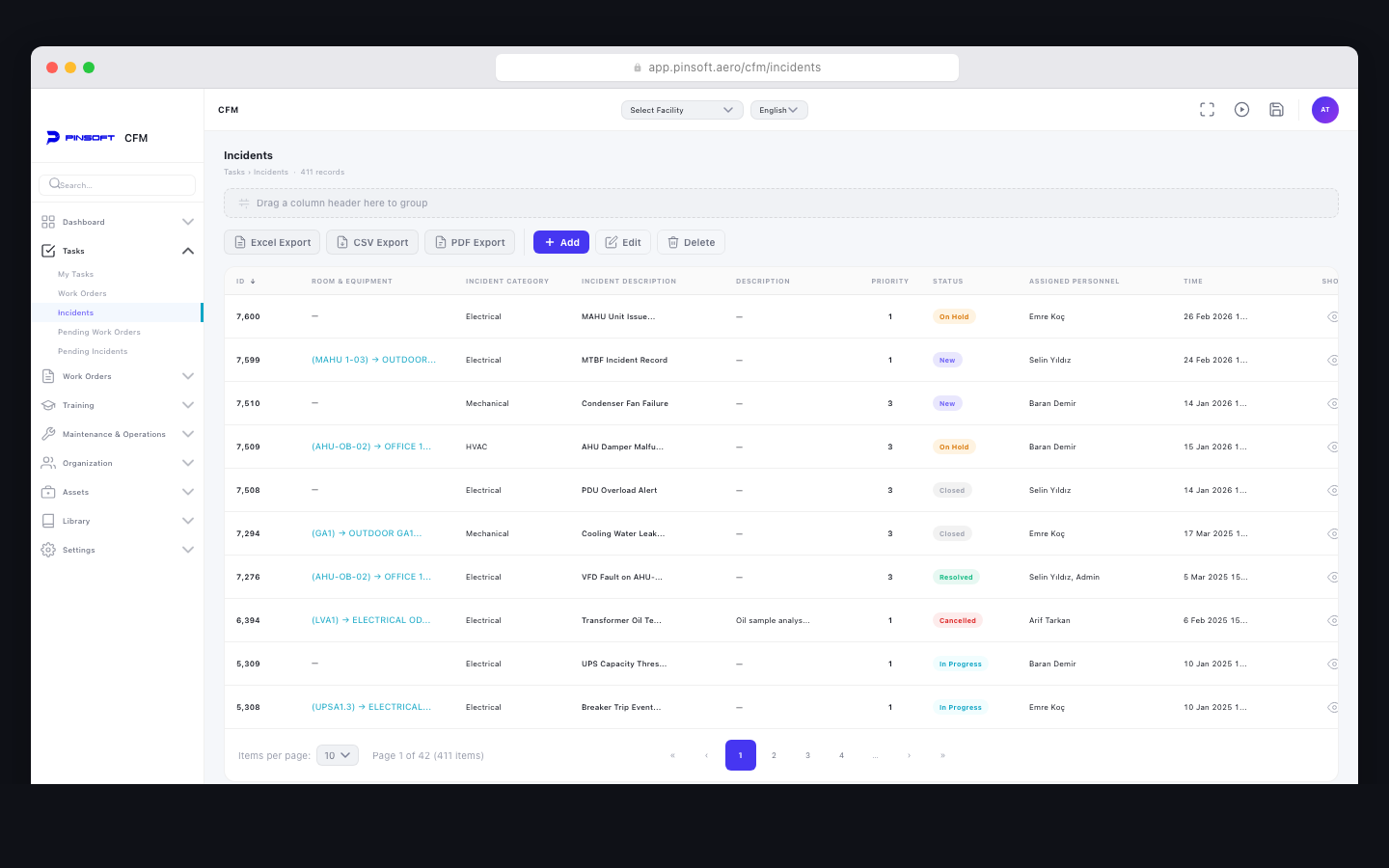 Critical Facility Management — Web (responsive) 3